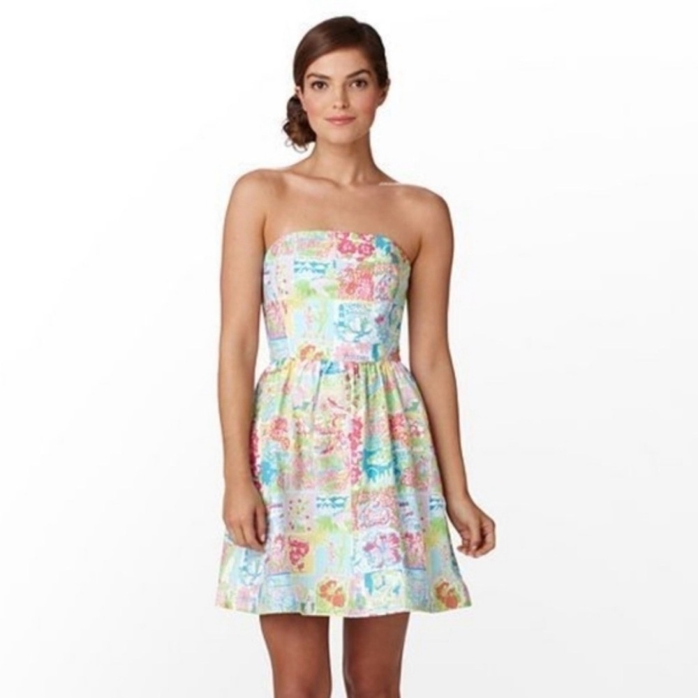 NWT Lilly Pulitzer Vintage Lottie state of Mind Dress